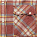 Pearl Snap Flannel - Autumn Rust - Wythe - STAG Provisions - Tops - L/S Woven - Plaid