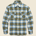 Pearl Snap Flannel - Gold Ravine - Wythe - STAG Provisions - Tops - L/S Woven - Plaid
