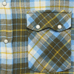 Pearl Snap Flannel - Gold Ravine - Wythe - STAG Provisions - Tops - L/S Woven - Plaid