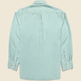 Pearl Snap Tencel Shirt - Sage - Wythe - STAG Provisions - Tops - L/S Woven - Solid