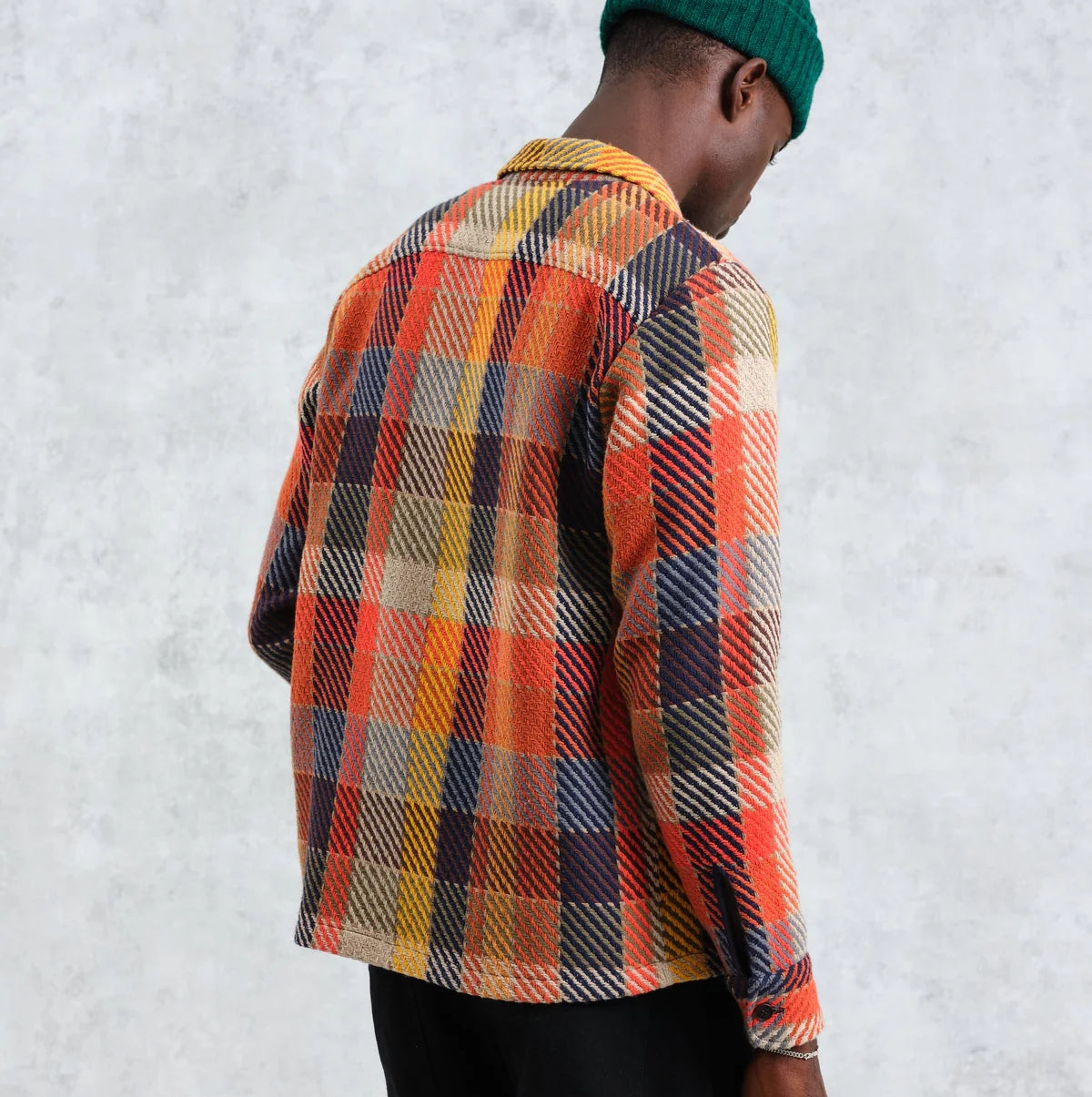 
                          Whiting Overshirt - Pike Check - Wax London - STAG Provisions - Tops - L/S Woven - Plaid
                        