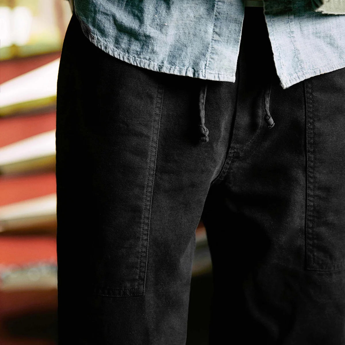 
                          Ventura Chore Pant - Faded Black
                        