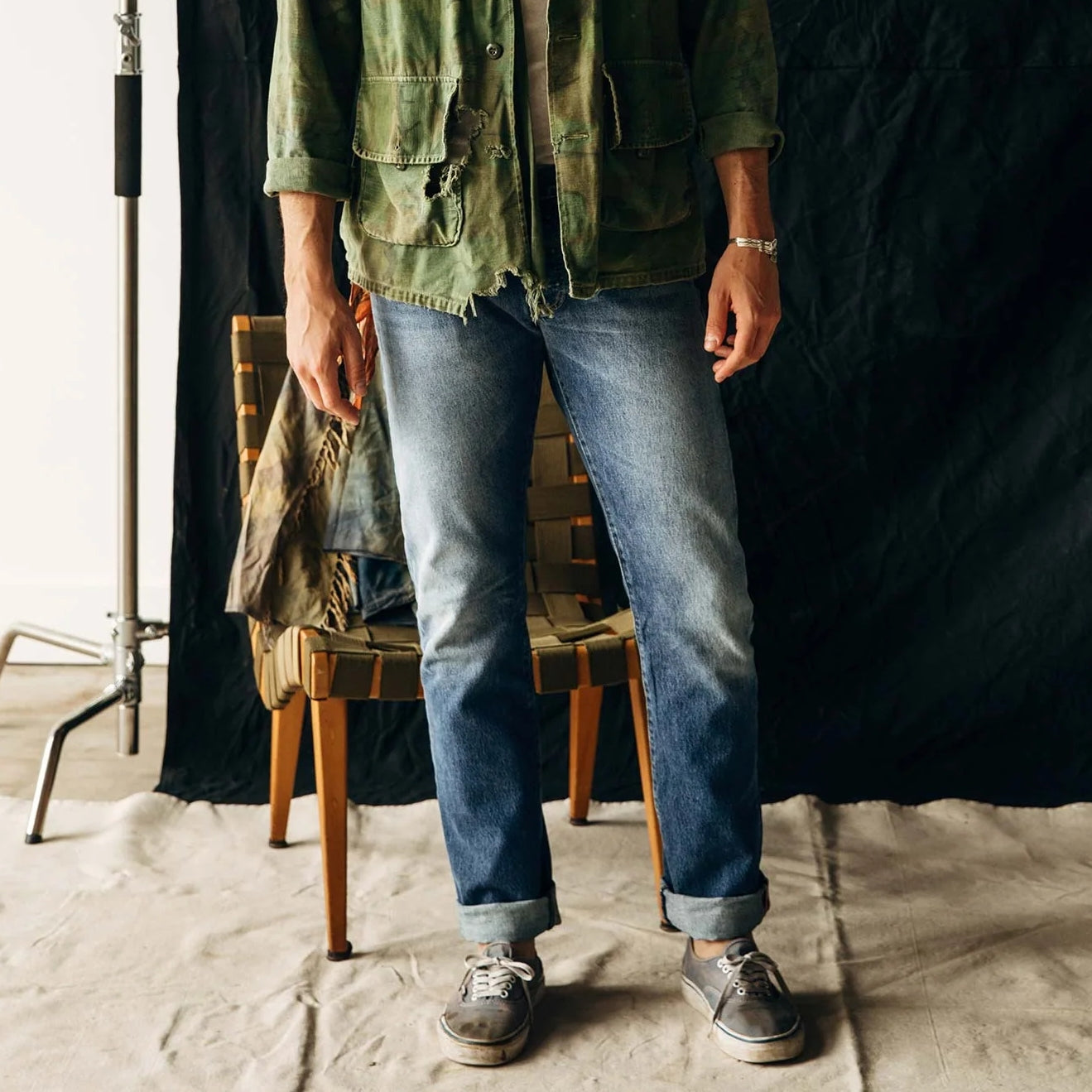 
                          Charlie USA Selvedge Jean - Natchez - Imogene + Willie - STAG Provisions - Pants - Denim
                        