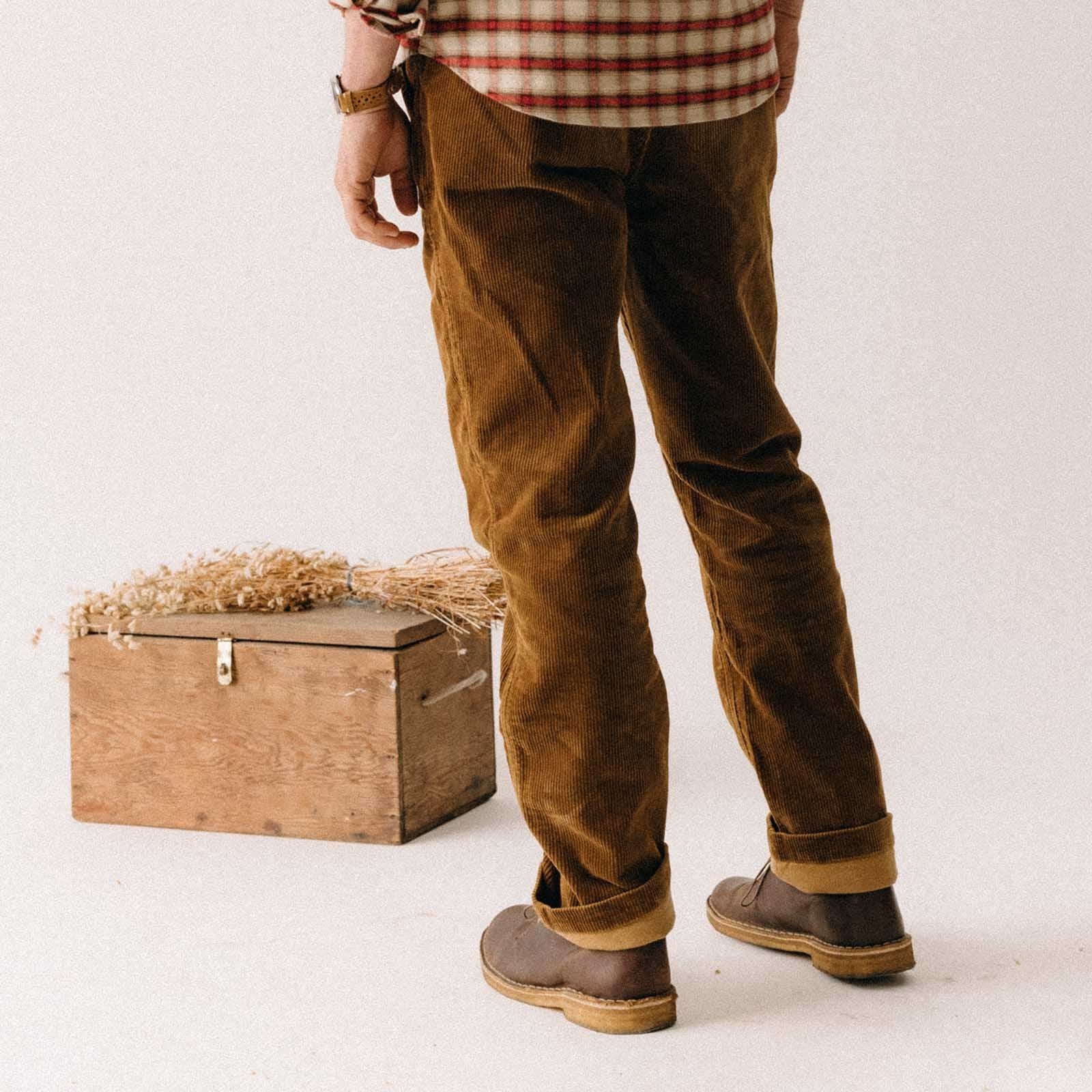 
                          Carnegie Pant - Bourbon Corduroy
                        
