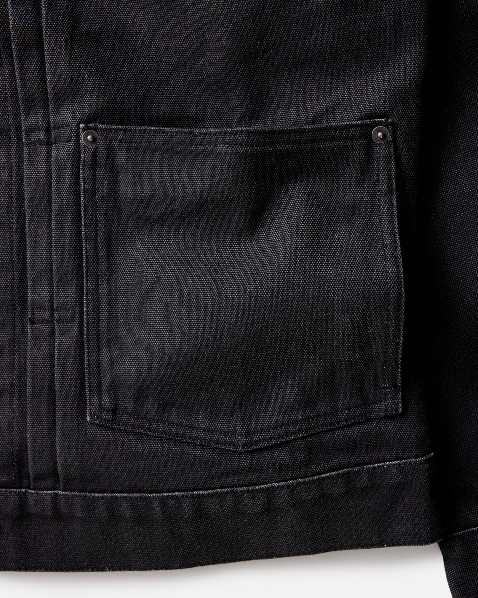 
                          Ryder Jacket - Coal Chipped Canvas
                        