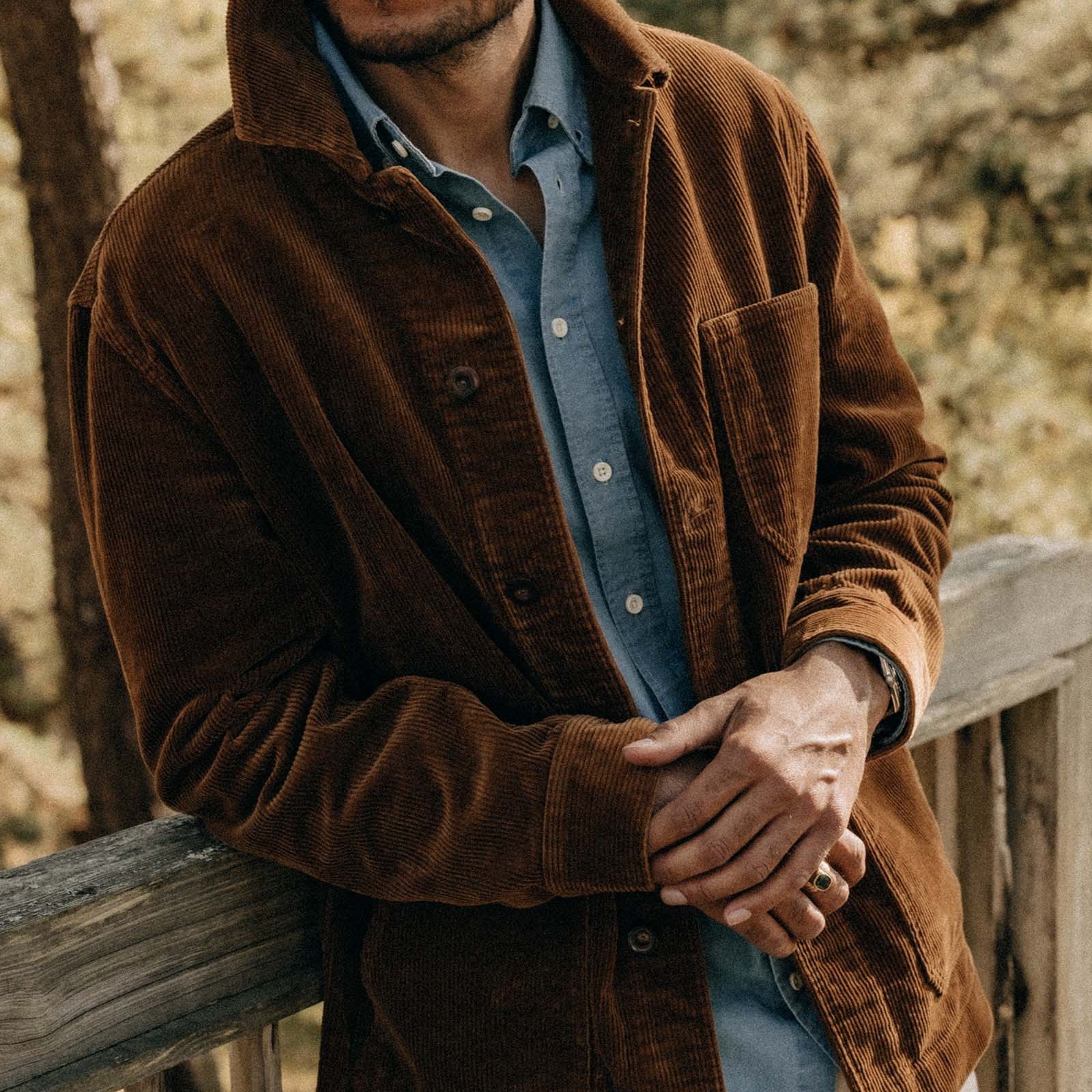 
                          Ojai Jacket - Bourbon Corduroy
                        