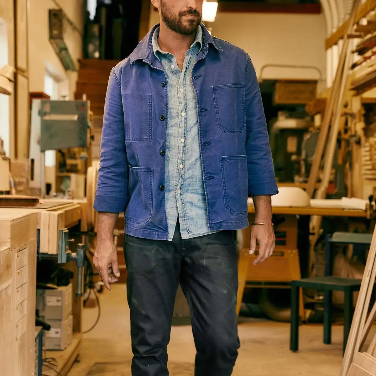 
                          Jack Jacket - French Blue
                        