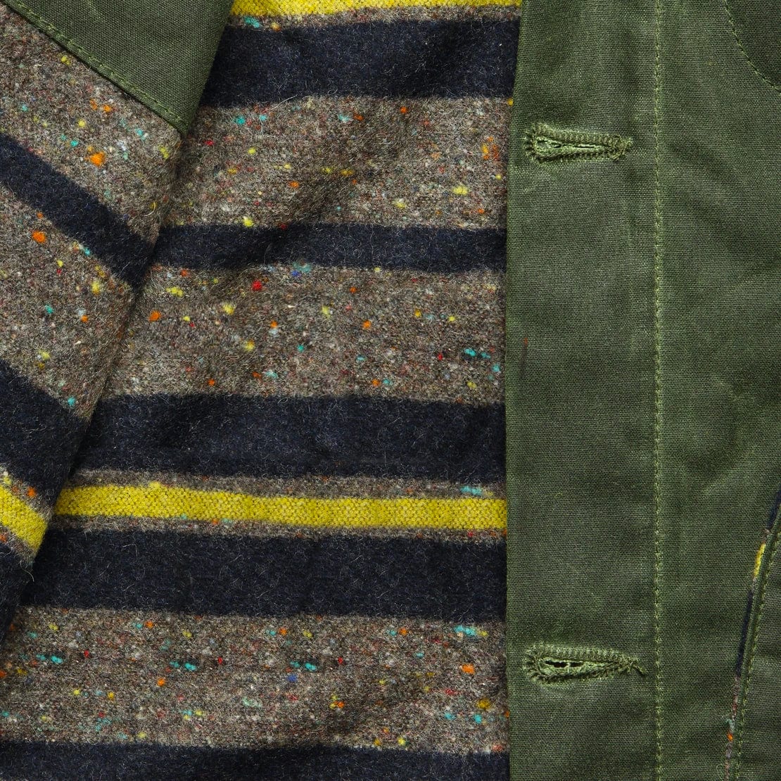 
                          Supply Jacket - Blanket Lined Waxed Olive Ridgeline
                        