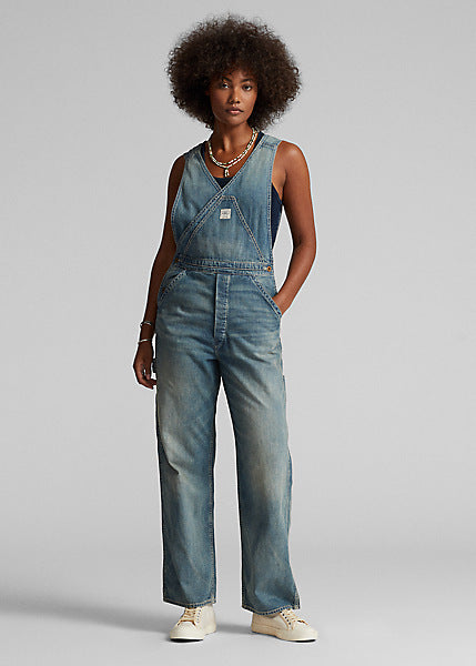 Selma Overall - Beasley Wash - RRL - STAG Provisions - W - Onepiece - Overalls