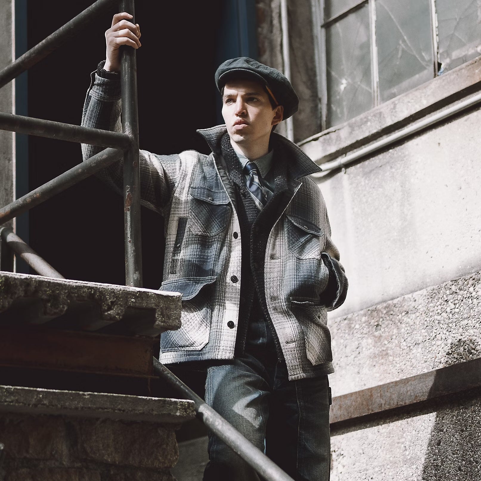 
                          Ruddick Cruiser - Blue - RRL - STAG Provisions - Outerwear - Shirt Jacket
                        