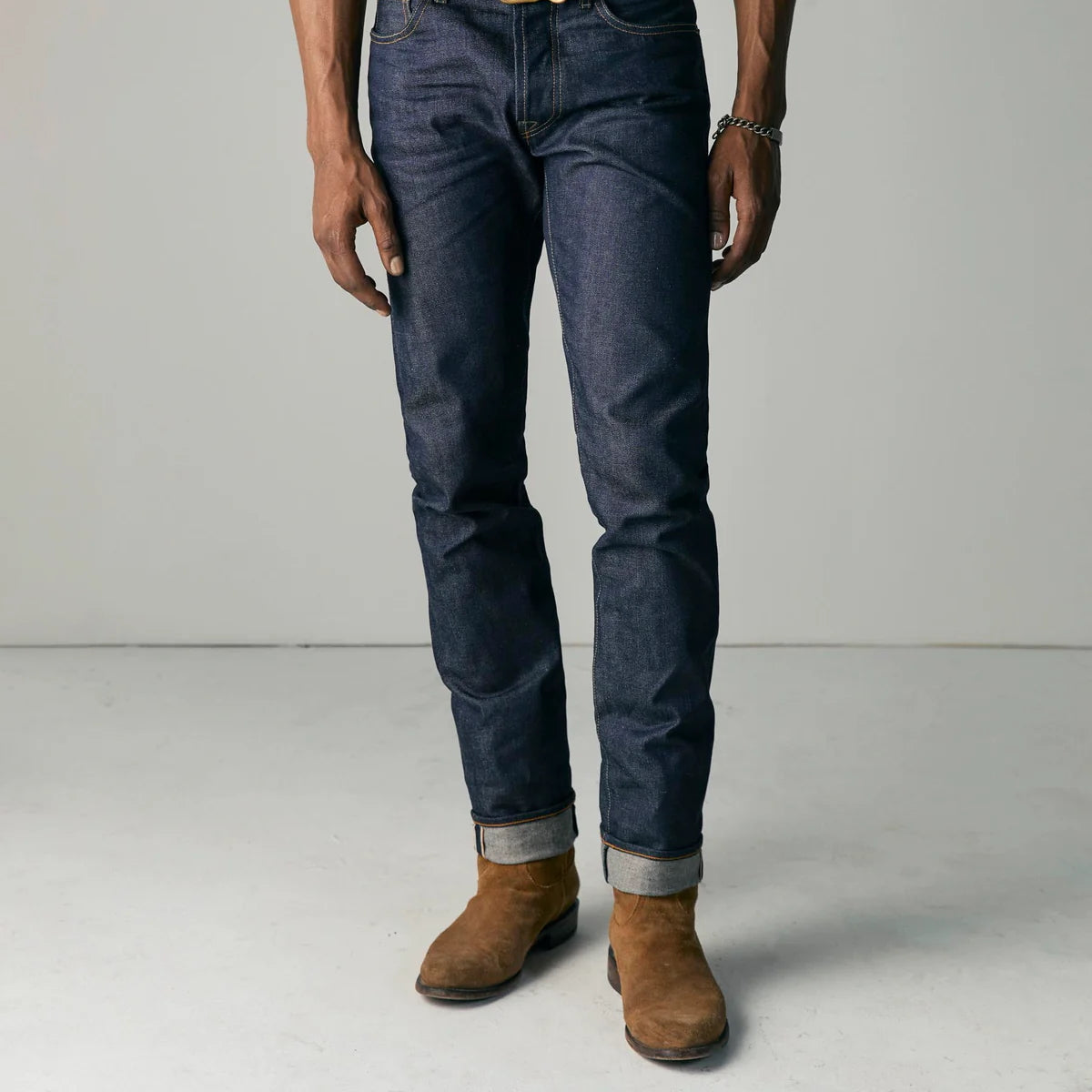 
                          Barton Slim Japanese Selvedge Jean - Indigo
                        