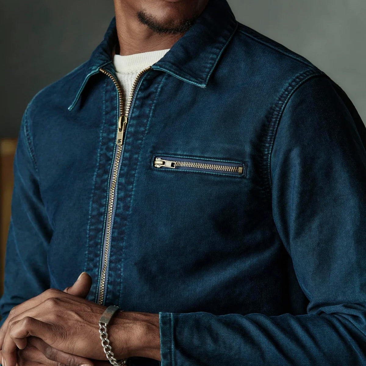 
                          Bedford Work Jacket - Indigo - Imogene + Willie - STAG Provisions - Outerwear - Coat / Jacket
                        