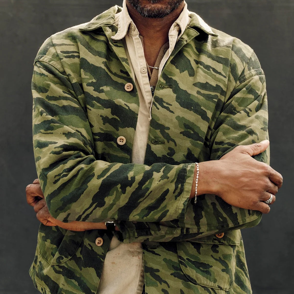 
                          Fatigue Jacket - Camo Brushstroke
                        