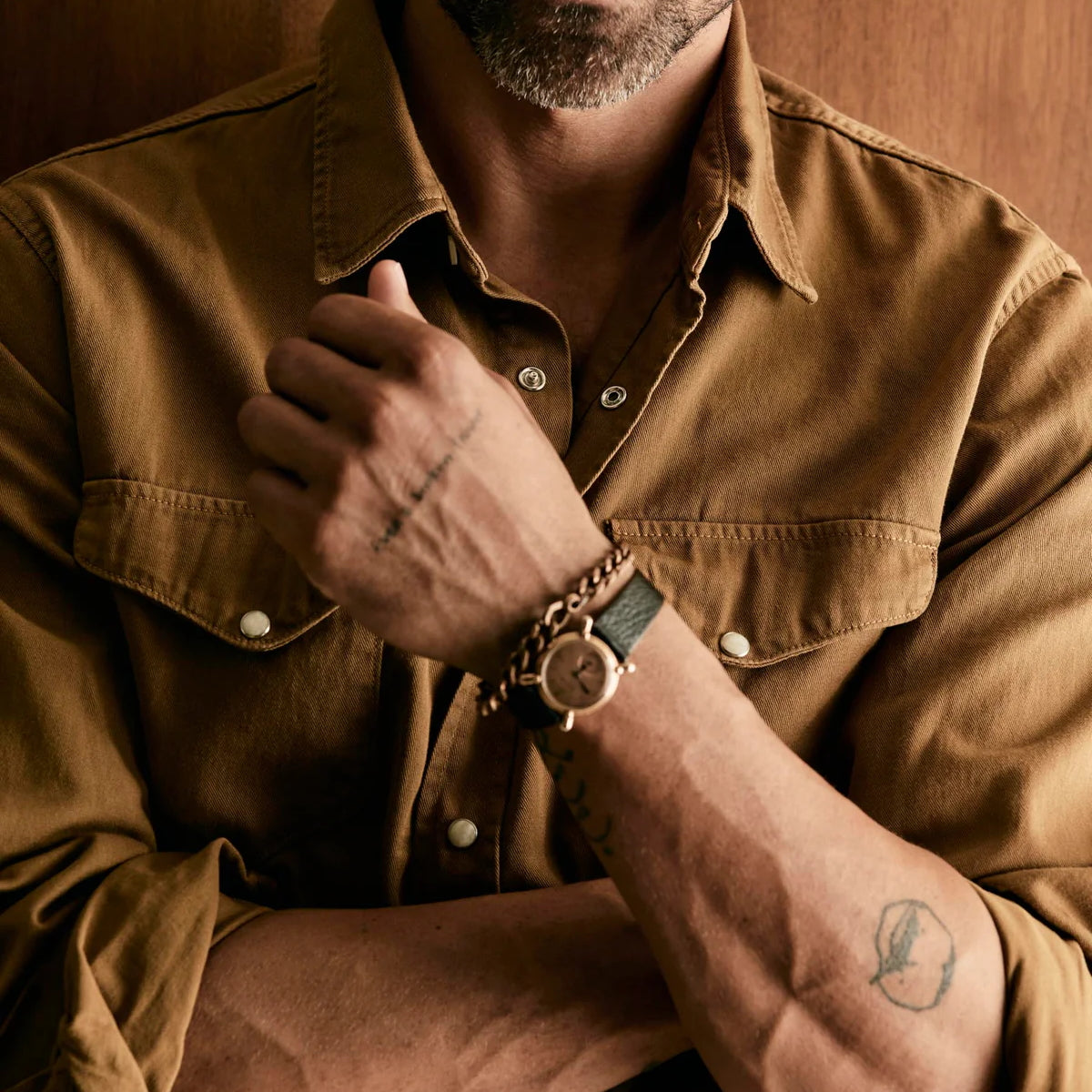 
                          Hayes Pearl Snap Shirt - Whisper
                        