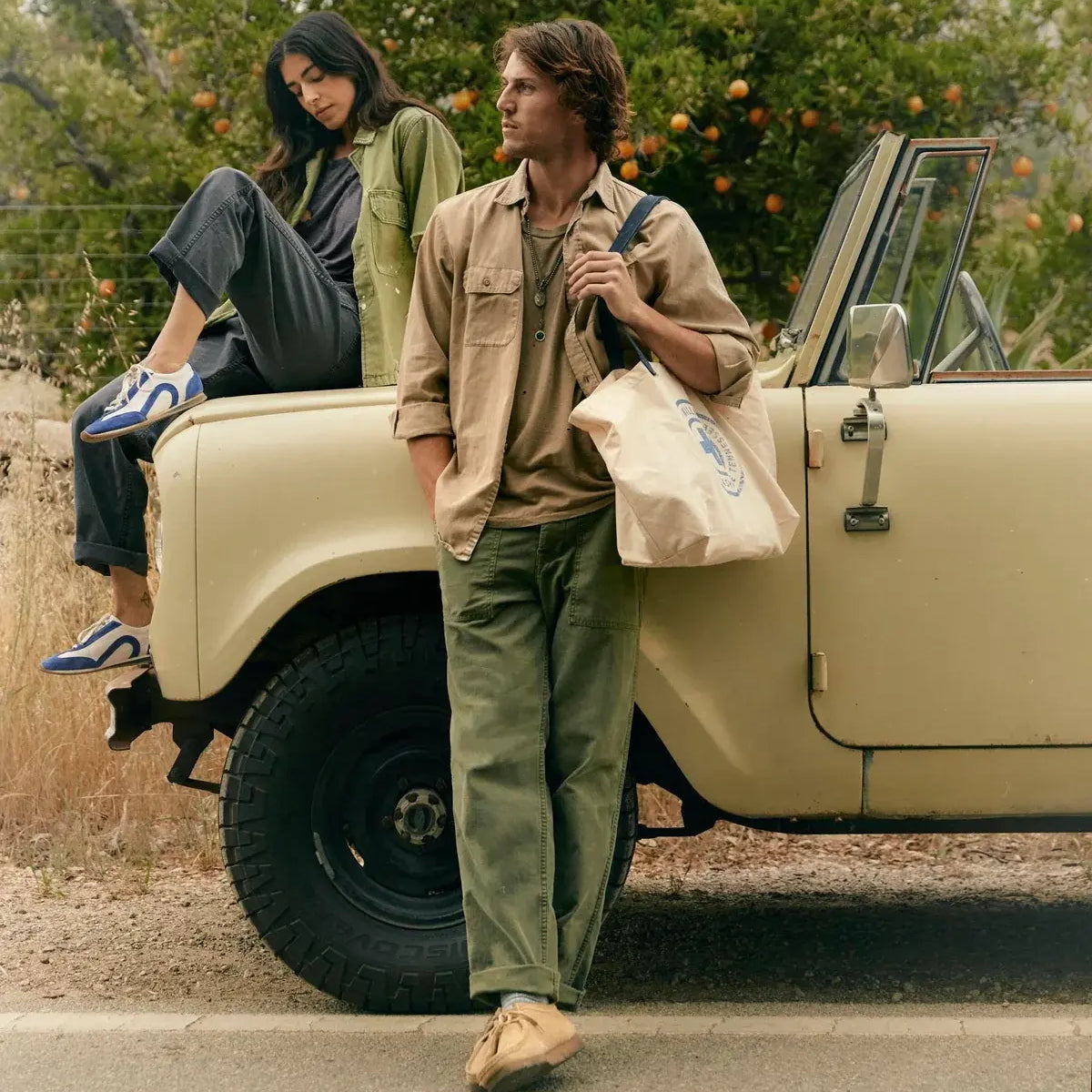 
                          Oliver Military Trouser - Fatigue Green
                        