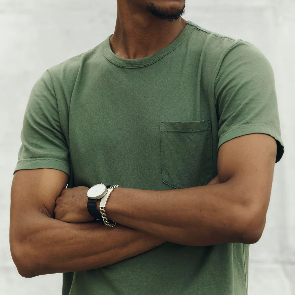 
                          Pocket Tee - Spruce - Imogene + Willie - STAG Provisions - Tops - S/S Tee
                        