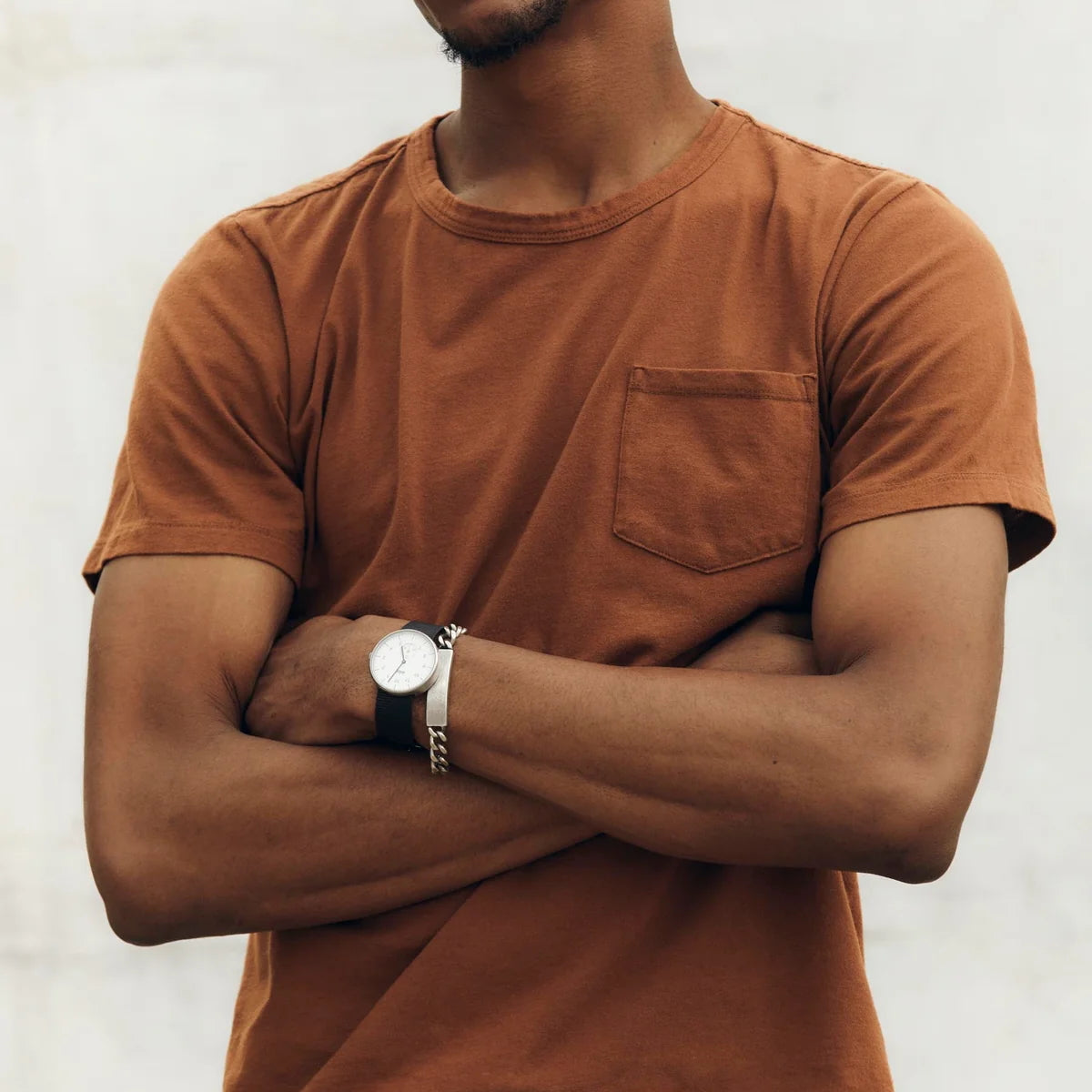 
                          Pocket Tee - Rust - Imogene + Willie - STAG Provisions - Tops - S/S Tee
                        