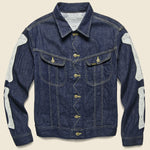 Denim Westerner Jacket - Indigo Bone - Kapital - STAG Provisions - Outerwear - Coat / Jacket