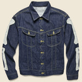 Denim Westerner Jacket - Indigo Bone - Kapital - STAG Provisions - Outerwear - Coat / Jacket