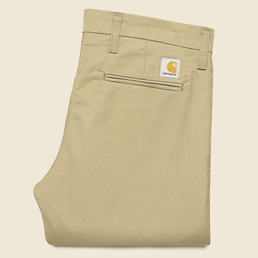 Sid Pant - Leather - Carhartt WIP - STAG Provisions - Pants - Twill