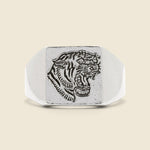 Tiger Signet Ring - Sterling Silver - LHN Jewelry - STAG Provisions - Accessories - Rings
