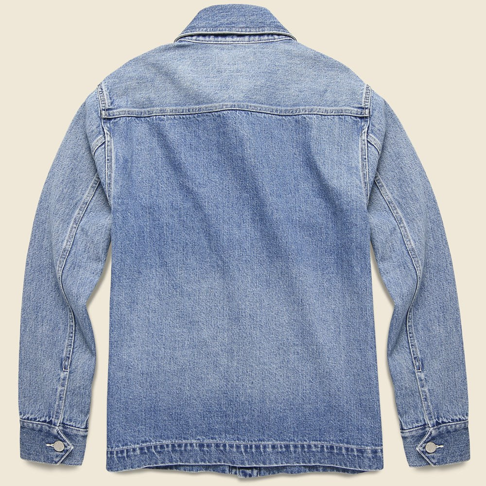 Denim Work Jacket - Vintage Wash - Alex Mill - STAG Provisions - Outerwear - Coat / Jacket