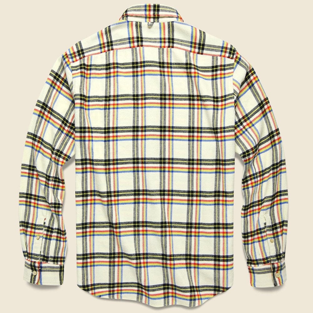 
                          Standard Plaid Flannel - Ecru - Alex Mill - STAG Provisions - Tops - L/S Woven - Plaid
                        