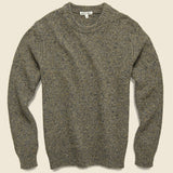 Donegal Crew Neck Sweater - Spinney - Alex Mill - STAG Provisions - Tops - Sweater