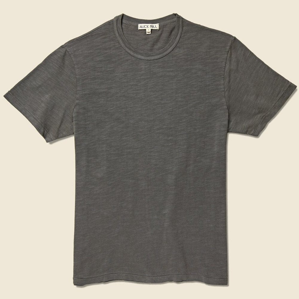 Standard Crew Tee - Graphite - Alex Mill - STAG Provisions - Tops - S/S Tee