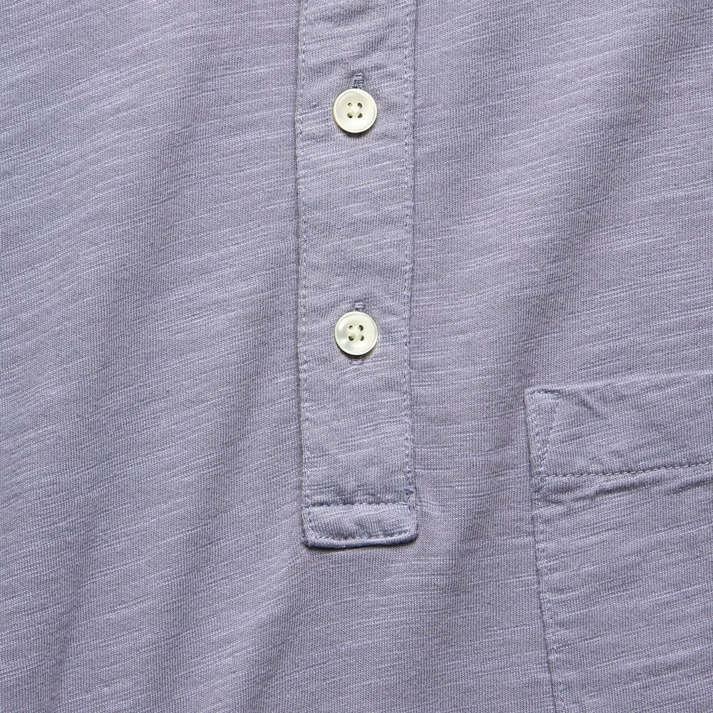Slub Cotton Standard Polo - Ciel Blue - Alex Mill - STAG Provisions - Tops - S/S Knit