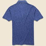 Slub Cotton Standard Polo - Real Indigo - Alex Mill - STAG Provisions - Tops - S/S Knit