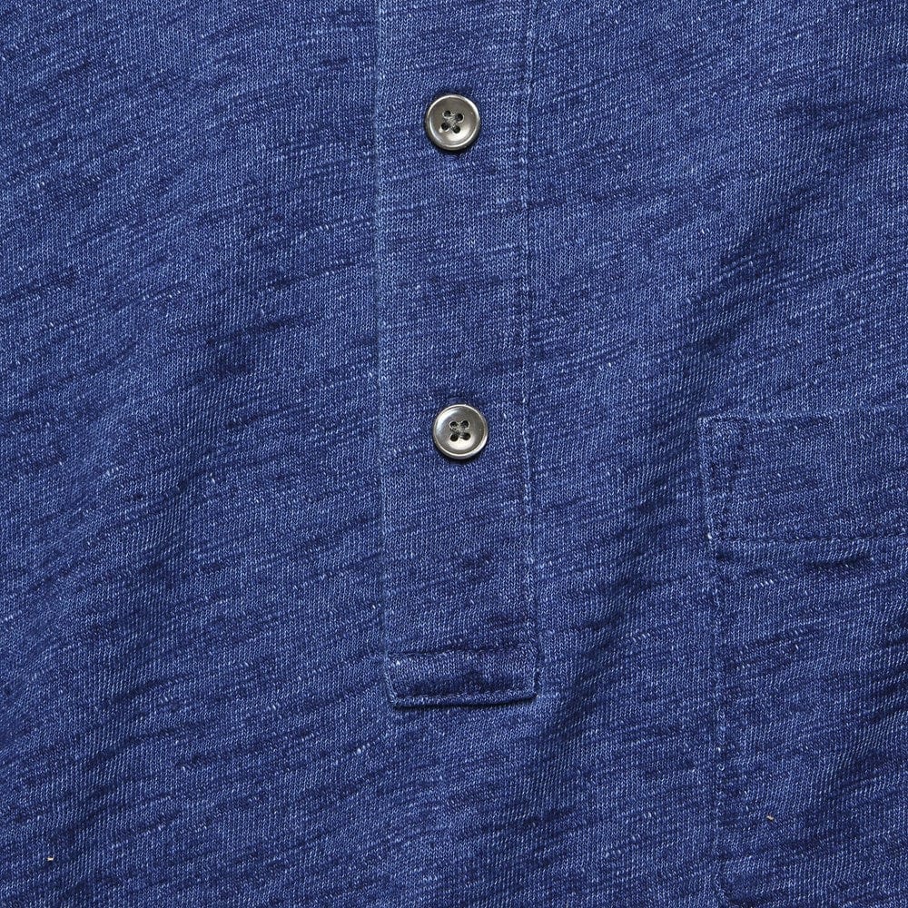 
                          Slub Cotton Standard Polo - Real Indigo - Alex Mill - STAG Provisions - Tops - S/S Knit
                        