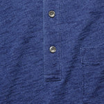 Slub Cotton Standard Polo - Real Indigo - Alex Mill - STAG Provisions - Tops - S/S Knit