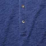 Slub Cotton Standard Polo - Real Indigo - Alex Mill - STAG Provisions - Tops - S/S Knit