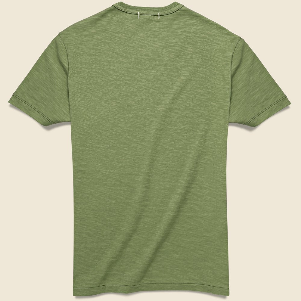 Standard Crew Tee - Army Olive - Alex Mill - STAG Provisions - Tops - S/S Tee