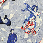 Lost at Sea Shirt - Blue/Red/White - Gitman Vintage - STAG Provisions - Tops - S/S Woven - Other Pattern