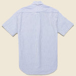 Seersucker Shirt - Blue/White Stripe - Gitman Vintage - STAG Provisions - Tops - S/S Woven - Seersucker