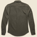 Anvil Shirt Jacket - Green Melton - KATO - STAG Provisions - Outerwear - Shirt Jacket