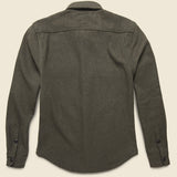 Anvil Shirt Jacket - Green Melton - KATO - STAG Provisions - Outerwear - Shirt Jacket