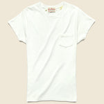 1950s Sportswear Tee - White - Levis Vintage Clothing - STAG Provisions - Tops - S/S Tee