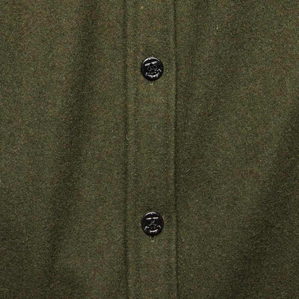 CPO Wool Shirt - Olive - Schott - STAG Provisions - Tops - L/S Woven - Overshirt
