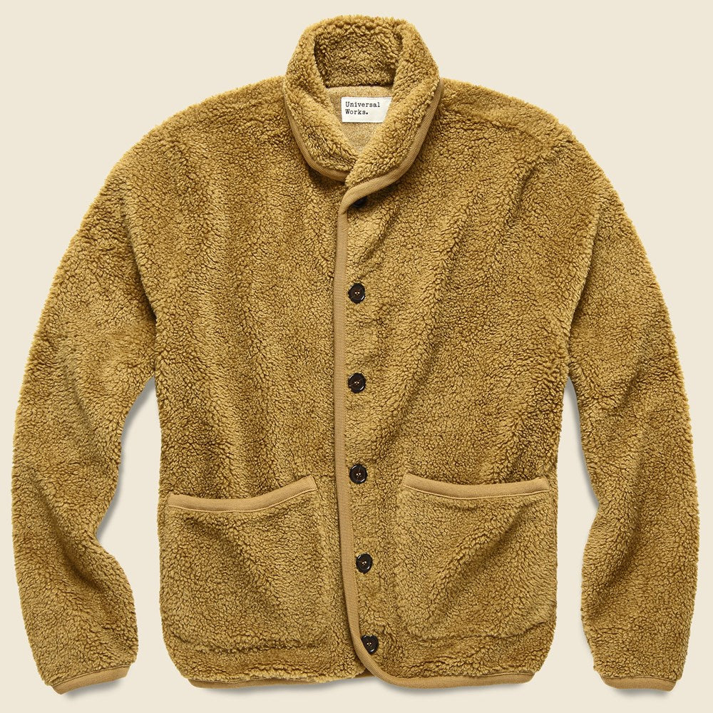 Lancaster Jacket - Sand Mountain Fleece - Universal Works - STAG Provisions - Outerwear - Coat / Jacket