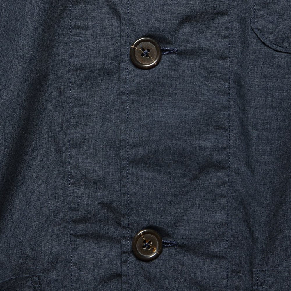 Bakers Poplin Overshirt - Navy - Universal Works - STAG Provisions - Tops - L/S Woven - Overshirt