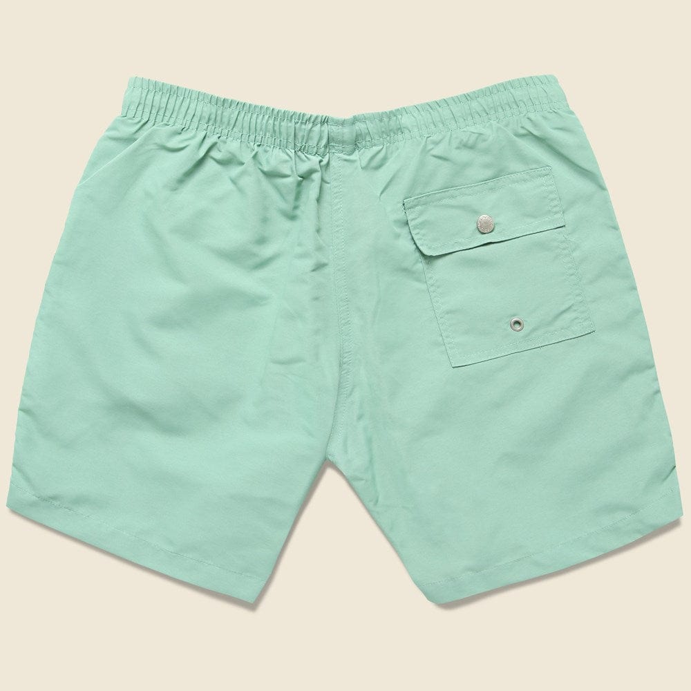 
                          Solid Swim Trunk - Sea Foam - Bather - STAG Provisions - Shorts - Swim
                        