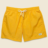 Solid Swim Trunk - Tangerine - Bather - STAG Provisions - Shorts - Swim