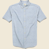 Stretch Playa Shirt - Fish Scale Redux - Faherty - STAG Provisions - Tops - S/S Woven - Other Pattern