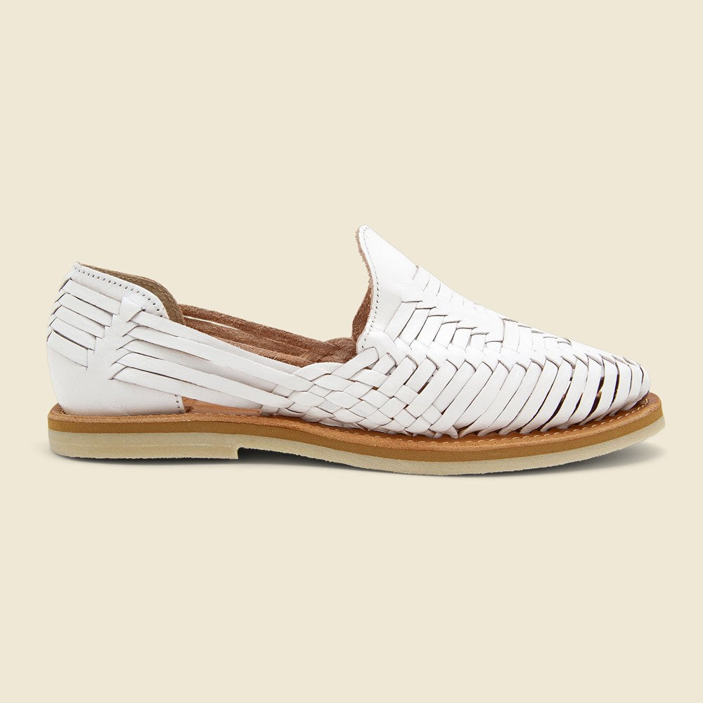 Cancun Huarache - White – STAG Provisions