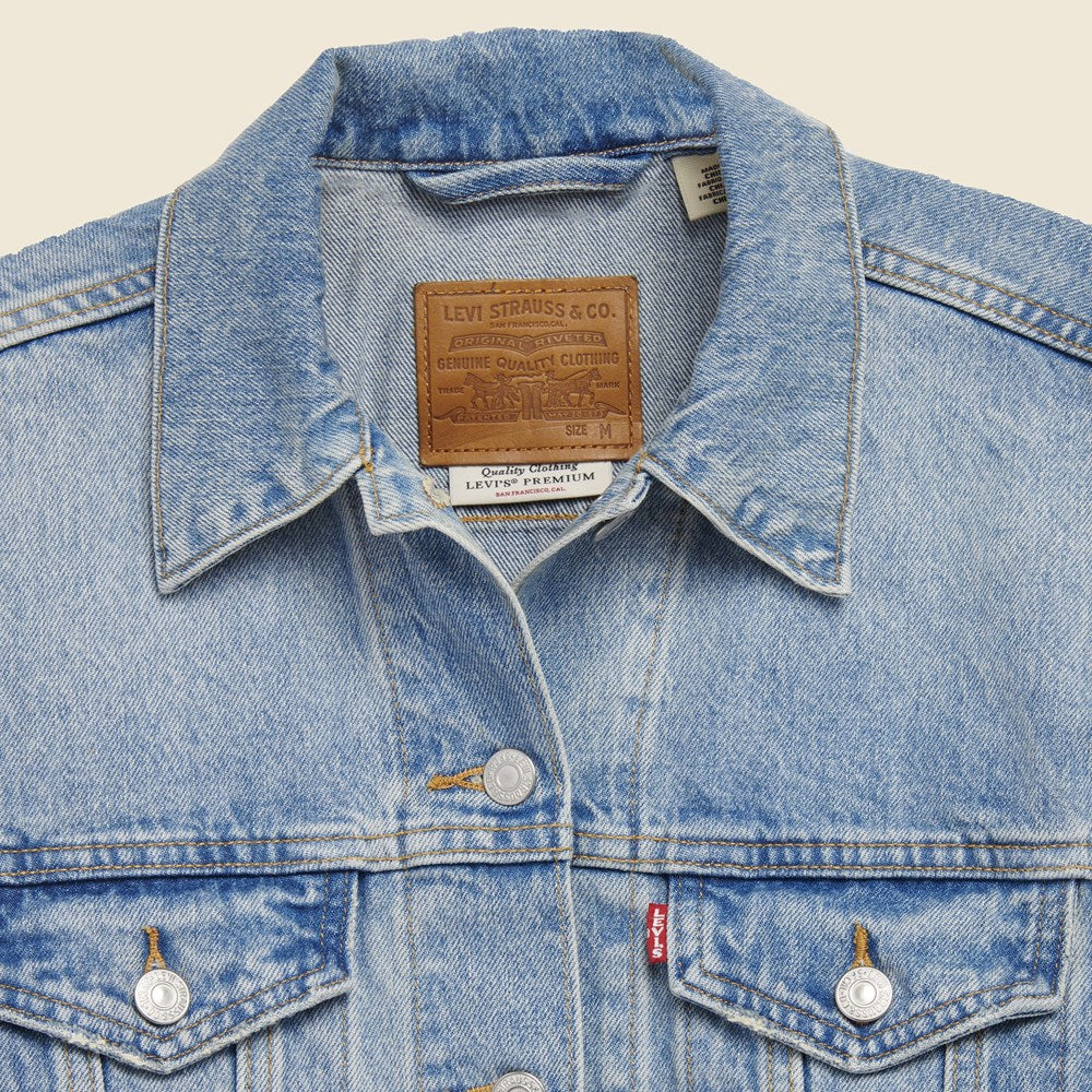 
                          Ex-Boyfriend Trucker Jacket - For Real - Levis Premium - STAG Provisions - W - Outerwear - Coat/Jacket
                        