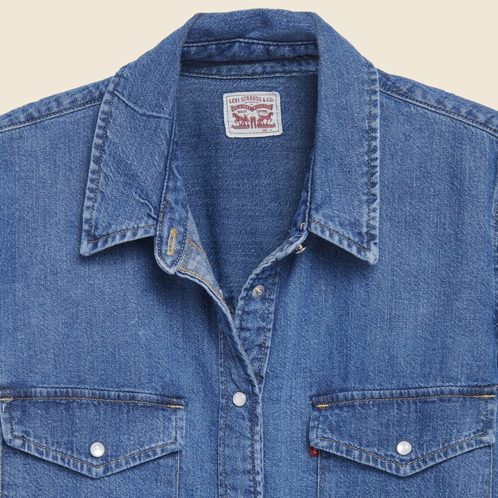Essential Western Shirt - Going Steady - Levis Premium - STAG Provisions - W - Tops - L/S Woven