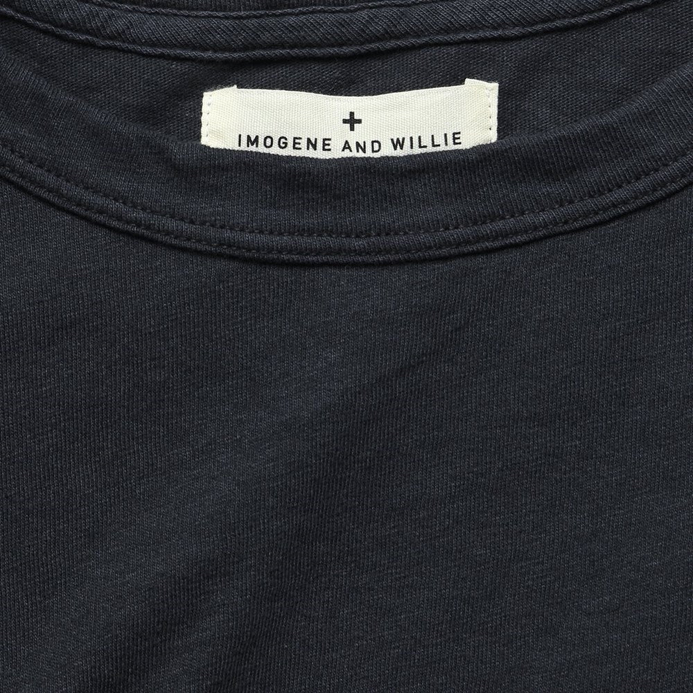Drop Tee - Faded Black - Imogene + Willie - STAG Provisions - W - Tops - S/S Tee